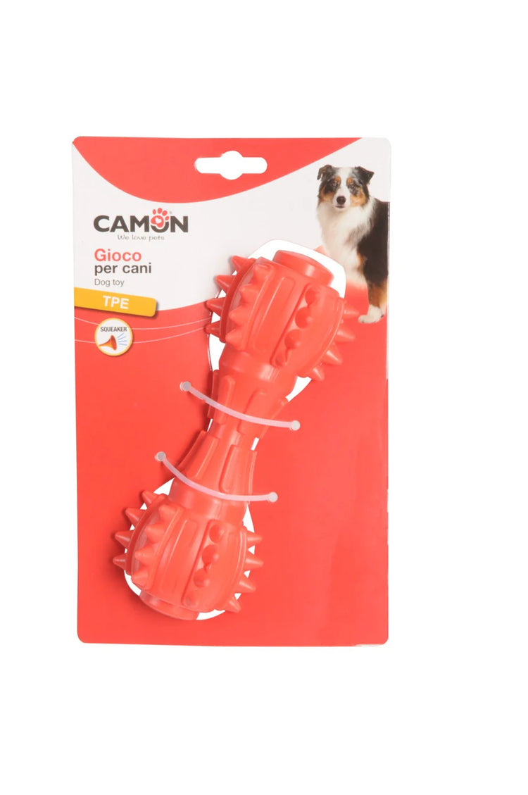 Jouet Pour Chien Os TPE Avec Pointes Et Couineur