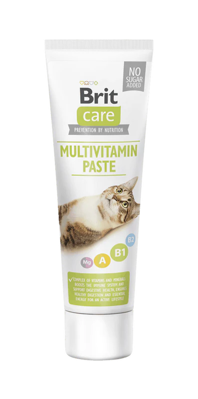 Brit Care Pâte Supplément Pour Chat Multivitamine 100 G
