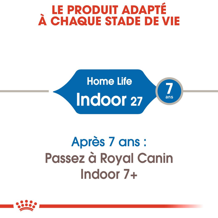 Royal Canin Indoor 27 – Croquettes pour Chat Adulte d’Intérieur