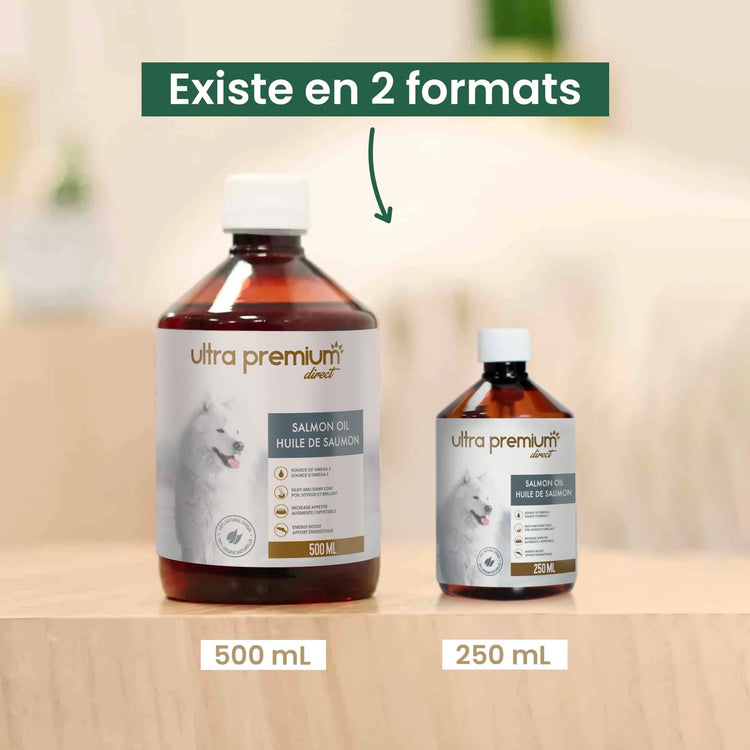 Ultra Premium Direct Huile De Saumon Supplément Pour Chien Et Chat