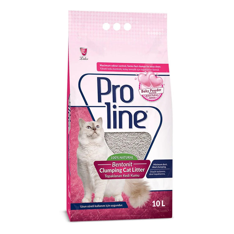 Proline Litière Agglomérante Baby Powder 10 L
